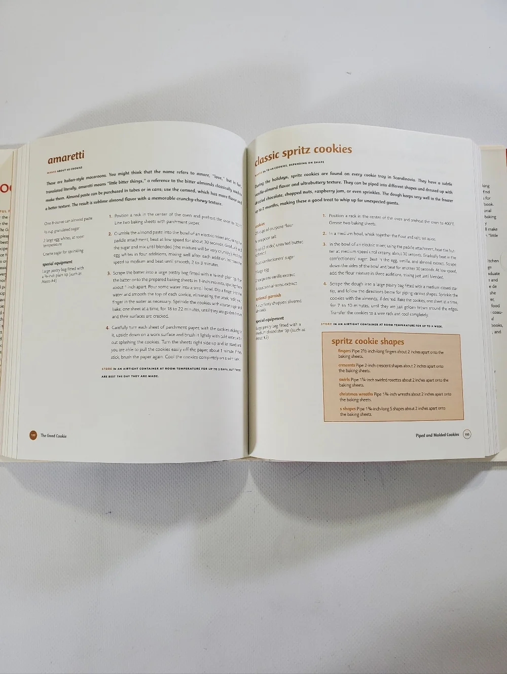The Good Cookie Cookbook Over 250 Baking Recipes by Tish Boyle